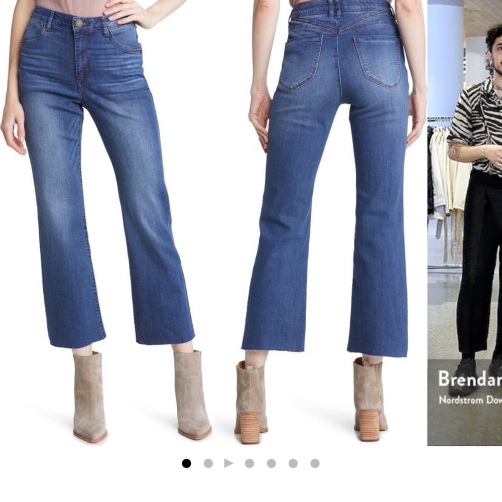 Wit & Wisdom Absolution Skyrise Barely Bootcut Jeans